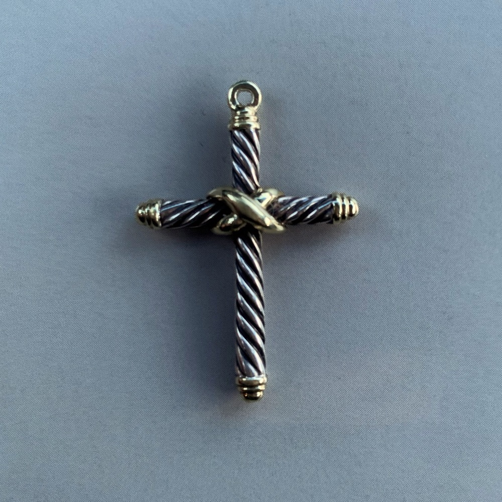 David Yurman Sterling Silver 14K yellow gold